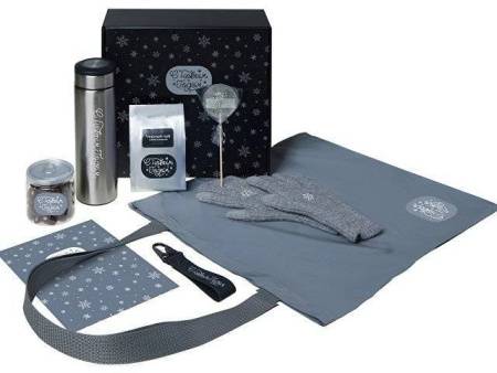 Подарочный набор «Re:Breathe» с перчатками, термосом и чаем