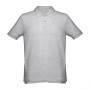 Рубашка-поло мужская ADAM, белый, S, 100% хлопок