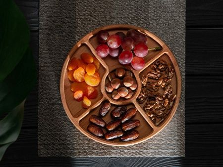 Менажница из бука с пропиткой маслом "Delly"