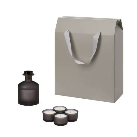 Подарочный набор Sento, Mizu, бежевый (свечи