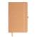 Бизнес-блокнот TERRI, A5, бежевый, твердая обложка, рециклированная бумага, в линейку