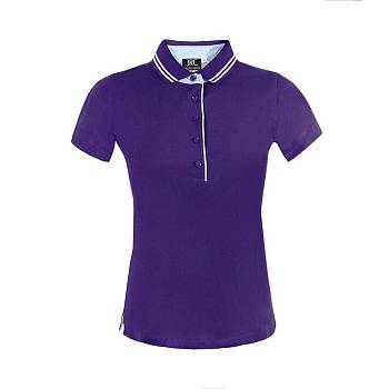Рубашка поло женская RODI LADY, фиолетовый, S, 100% хлопок, 180 г/м2 Рубашка поло женская RODI LADY, фиолетовый, S, 100% хлопок, 180 г/м2
