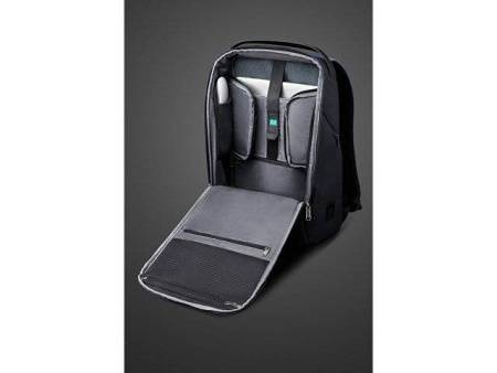 Антикражный рюкзак FlexPackPro для ноутбука 15.6", серый/черный