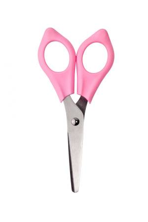 Ножницы и магнит со скрепками Bunny, розовые