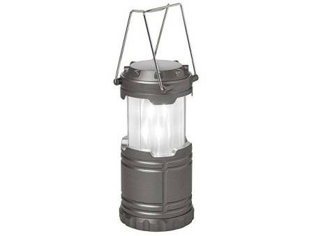 Туристический фонарь с эффектом пламени «Beacon», серый