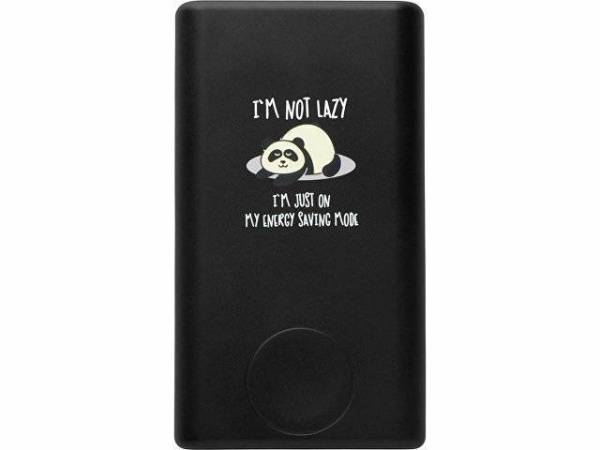 Внешний беспроводной аккумулятор 2-в-1 с функцией зарядки Apple Watch, QC/PD «AtomIQ», 10000 мАч с тампопечатью