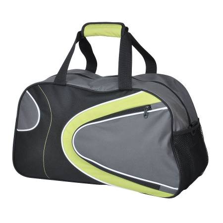 Сумка для спорта и отдыха "Fitness & Wellness", зеленый, 50х28х20 см, полиэстер