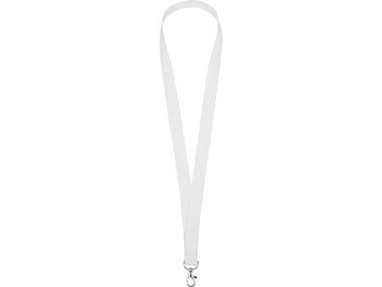 Ланьярд с карабином, белый