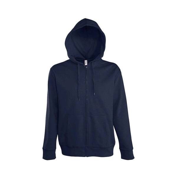 Толстовка "Seven Men", красный_S, 50% хлопок, 50% полиэстер