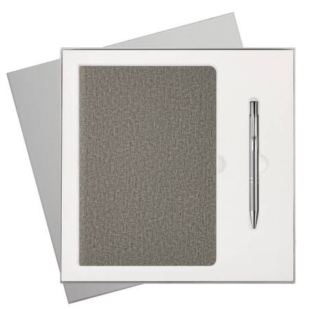 Подарочный набор Tweed, синий (ежедневник