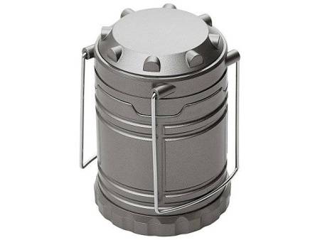 Туристический фонарь с эффектом пламени «Beacon», серый