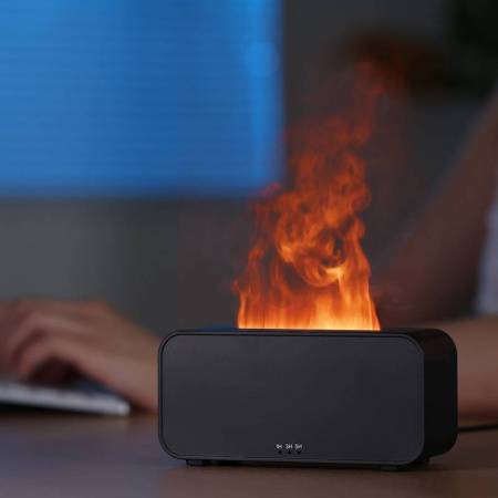 Светодиодный USB увлажнитель-ароматизатор Lumor RGB, черный