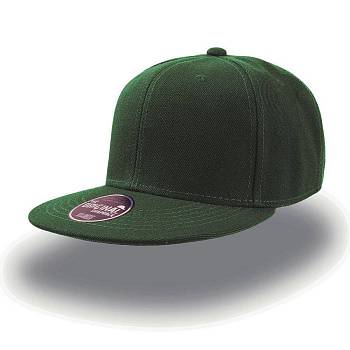 Бейсболка "SNAP BACK", 6 клиньев, пластик. застежка, зеленый,100% п/э,100% х/б, 400 гр/м2 Бейсболка "SNAP BACK", 6 клиньев, пластик. застежка, зеленый,100% п/э,100% х/б, 400 гр/м2