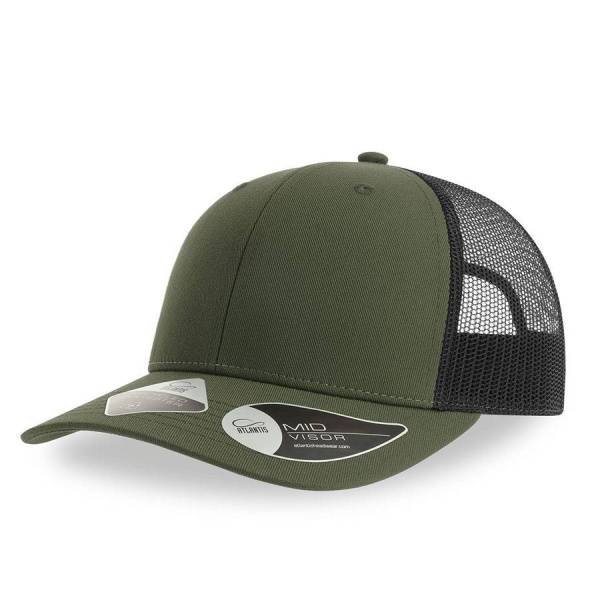 Бейсболка BRYCE, 6 клиньев, сетка,  100 % переработанный полиэстер, застежка