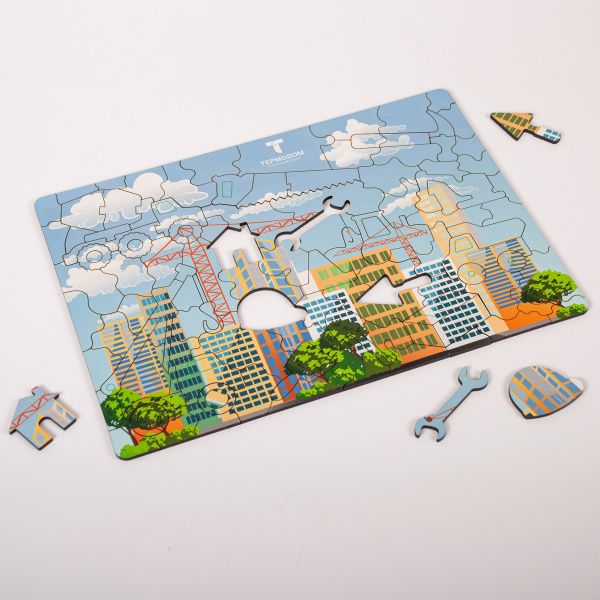 Пазлы корпоративные деревянные 297 X 210мм