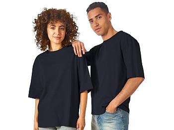 Футболка оверсайз «Liyon» унисекс, темно-синий