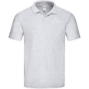 Поло мужское "Original Polo", серый меланж_S, 100% х/б, 185г/м? Поло мужское "Original Polo", серый меланж_S, 100% х/б, 185г/м?