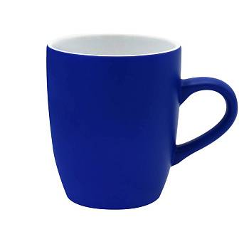 Кружка New Aurora Soft, софт тач, темно-синяя