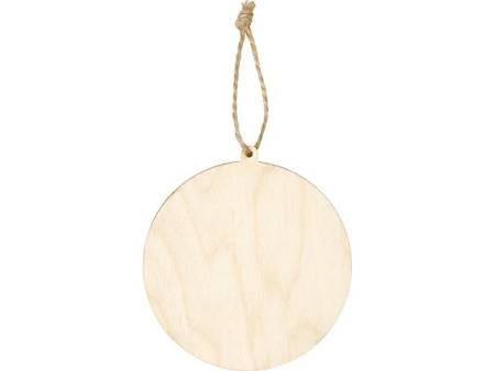 Подвеска деревянная многослойная «Рождественская встреча»