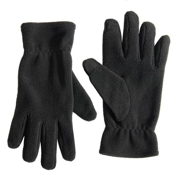 Перчатки флисовые сенсорные TRAIL, темно-серый,100% полиэстер