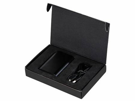 Внешний аккумулятор с QC/PD "Qwik", 10000 mah, черный