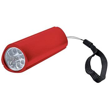 Фонарь треугольный (9 LED), красный, 9,7х3 см, металл, лазерная гравировка Фонарь треугольный (9 LED), красный, 9,7х3 см, металл, лазерная гравировка