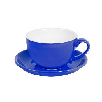 Чайная/кофейная пара CAPPUCCINO, синий, 260 мл, фарфор Чайная/кофейная пара CAPPUCCINO, синий, 260 мл, фарфор