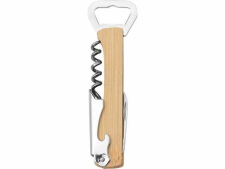 Сумка-холодильник Fabrizio со штопором, серый/черный