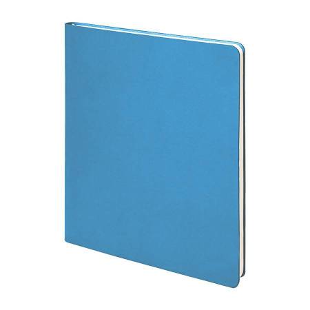 Бизнес-блокнот "Cubi", 150*180 мм, белый, кремовый форзац, мягкая обложка