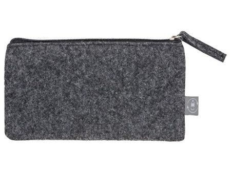 Пенал из RPET-фетра "Felt", серый