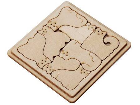 Деревянная головоломка "Catgram"
