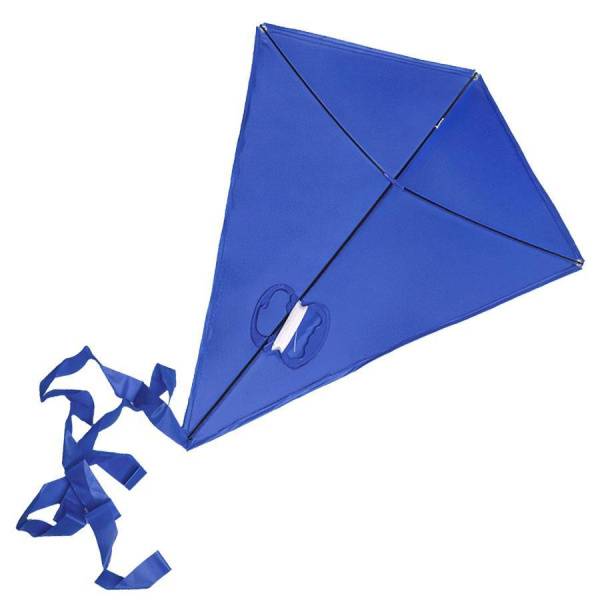 Воздушный змей "РОМБ", белый, 70*60 см, полиэстер