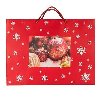 Пакет малый RED WONDER 32*27*11 см, красный Пакет малый RED WONDER 32*27*11 см, красный