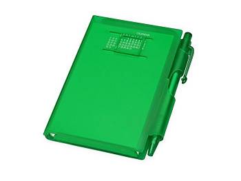 Записная книжка "Альманах", зеленый (Р)