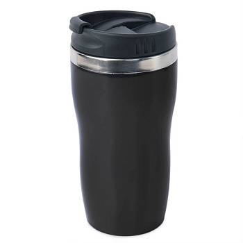 Термокружка  PROMO,  450 мл, черный, металл