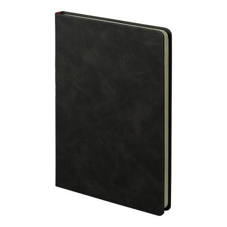 Ежедневник недатированный Muse,зеленый, А5, с декоративной полосой, цвет коричневый