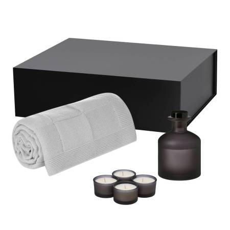 Подарочный набор Sento, Fado, бежевый (свеча, диффузор