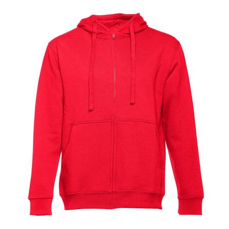 Толстовка мужская с капюшоном AMSTERDAM, белый, S, 50% хлопок, 50% полиэстер