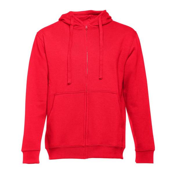 Толстовка мужская с капюшоном AMSTERDAM, белый, S, 50% хлопок, 50% полиэстер