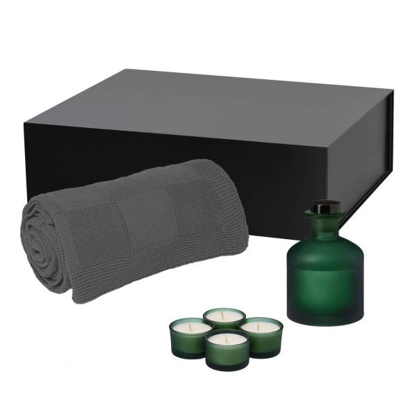 Подарочный набор Sento, Fado, бежевый (свеча, диффузор