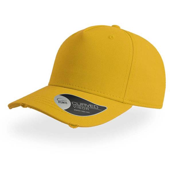 Бейсболка "CARGO", 5 клиньев, желтый, 100% хлопок, плотность 280 г/м2
