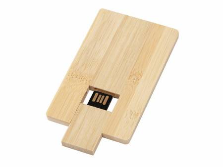 USB 2.0 Флешка-визитка на 32 Гб «Bamboo Card»