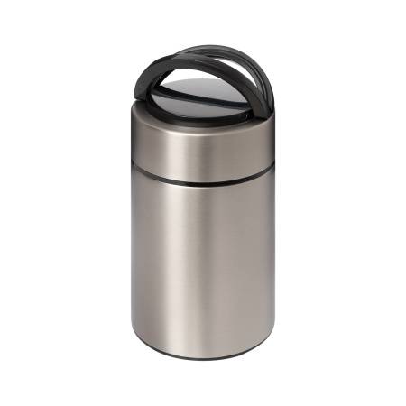 Термос для еды Bento, серебряный