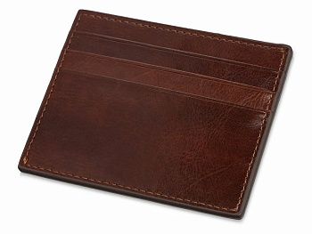 Картхолдер для 6 пластиковых карт с RFID-защитой "Fabrizio", коричневый Картхолдер для 6 пластиковых карт с RFID-защитой "Fabrizio", коричневый