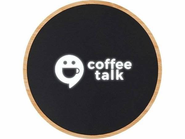 Беспроводное зарядное устройство с подсветкой лого «Reedia S3», 15 Вт