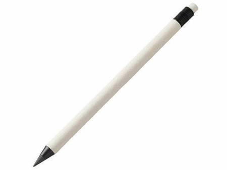 Вечный карандаш из тетра-паков с ластиком "Milkpen", молочный