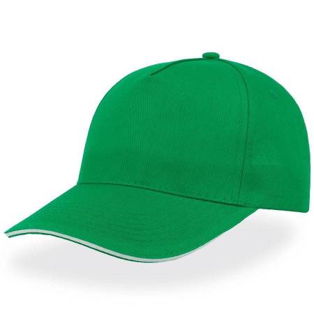 Бейсболка "START FIVE SANDWICH", 5 клиньев, застежка на липучке,беж/т.синий, 100% хлопок