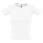 Футболка женская с круглым вырезом Lady 220 белая