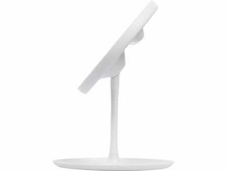 Косметическое зеркало с LED-подсветкой "Beautific", белый