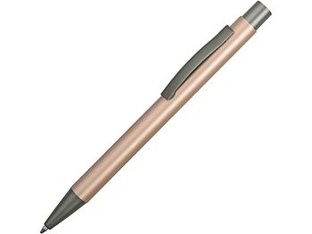 Ручка металлическая soft touch шариковая «Tender», розовое золото/серый Ручка металлическая soft touch шариковая «Tender», розовое золото/серый